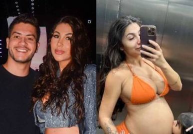 Recém-reatados, Jheny Santucci compartilha registros com primogênita de Arthur Aguiar