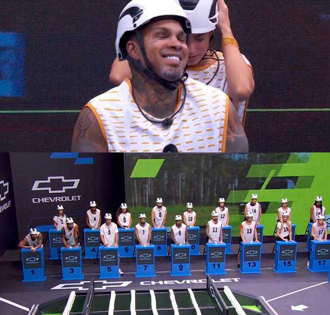Rodriguinho é o primeiro eliminado da prova do líder do <I>BBB24</i>, que exige agilidade e resistência