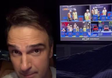 De madrugada, Tadeu Schmidt deixa estúdio do <I>BBB24</i> e vai acompanhar prova do líder em casa