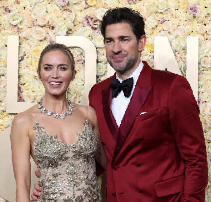 Emily Blunt e John Krasinski reagem a rumores de divórcio: <i>Engraçados e ridículos</i>