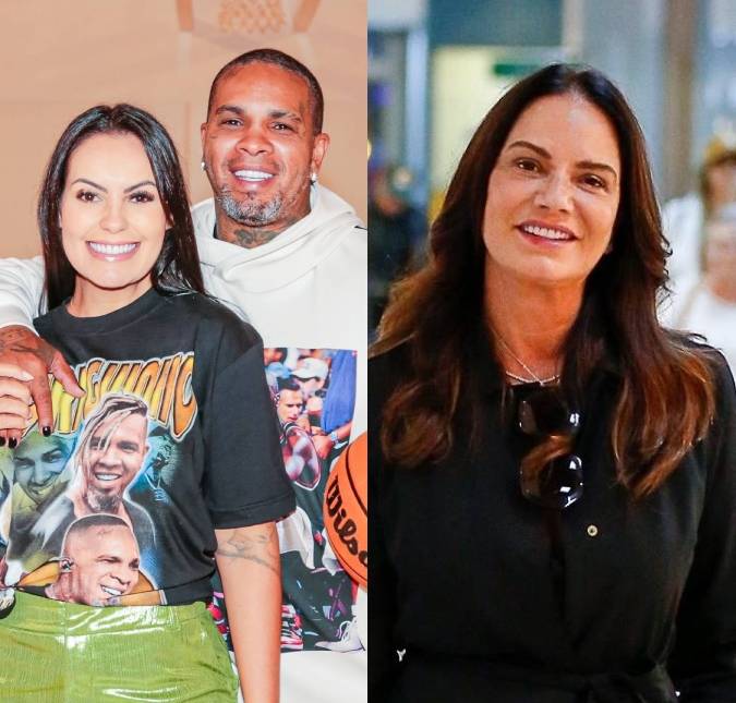 Luiza Brunet responde comentários de esposa de Rodriguinho: <i>Sinto muito por você</i>
