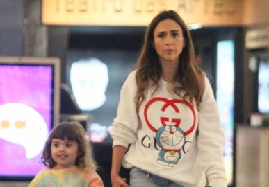 Clara Maria mostra que tem talento para o improviso e encanta em vídeo aprendendo a rimar com Tatá Werneck; assista