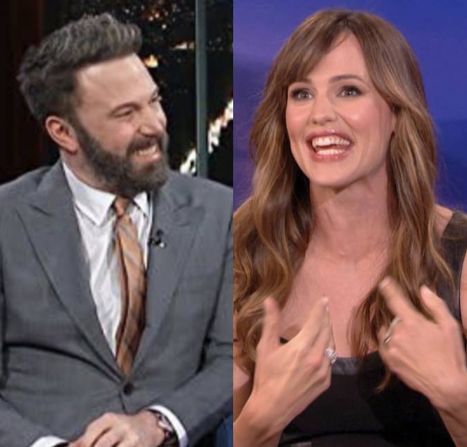 Ben Affleck e Jennifer Garner são vistos juntos em treino do filho caçula