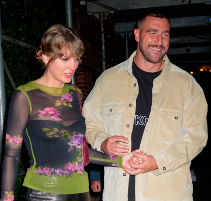 Travis Kelce conta como ele e Taylor Swift lidam com as opiniões sobre o romance: <i>- Enquanto estivermos felizes, não poderemos ouvir nada</i>