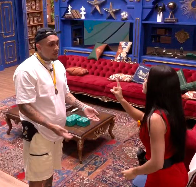 MC Bin Laden e Isabelle protagonizam briga com troca de ofensas durante madrugada no <i>BBB24</i>