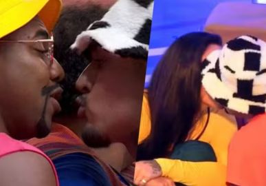 Davi e MC Bin Laden quase se agridem, David Henrique é chamado de calabreso e selinho acontece em festa. Veja tudo o que rolou na madrugada do <I>BBB24</i>