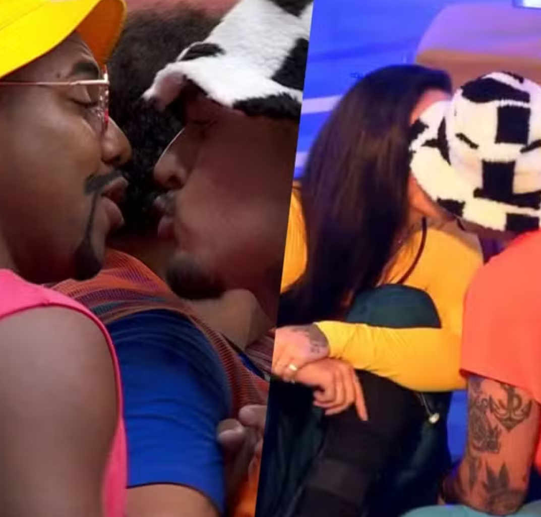 Davi e MC Bin Laden quase se agridem, David Henrique é chamado de calabreso e selinho acontece em festa. Veja tudo o que rolou na madrugada do <I>BBB24</i>