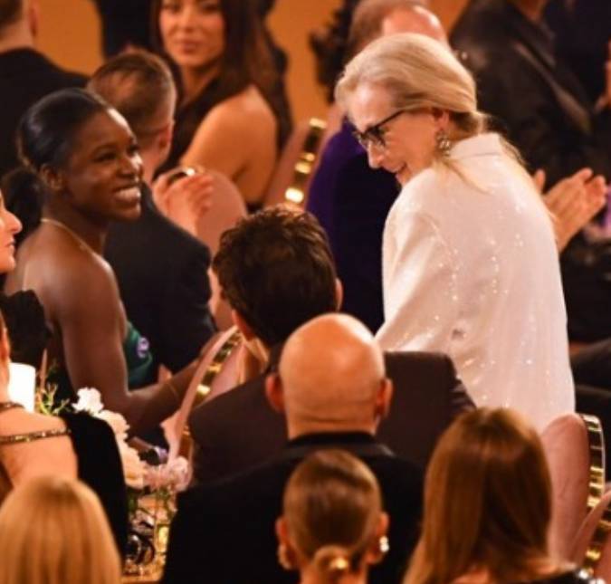 Diva e atrasada! Meryl Streep chega minutos após o <i>Grammy 2024</i> começar e é pega no flagra