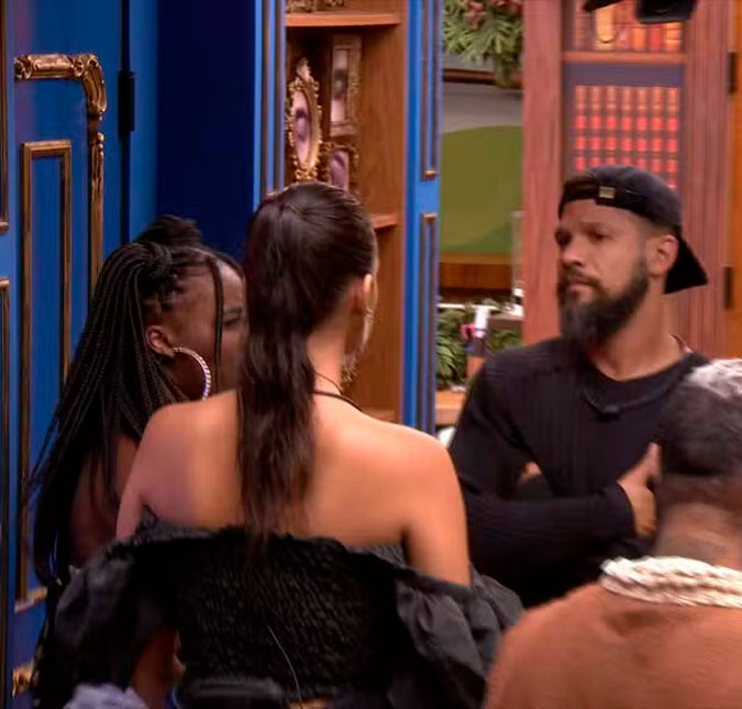 Alane e Leidy Elin protagonizam briga com Juninho após votação; saiba o que rolou durante a madrugada no <i>BBB24</I>