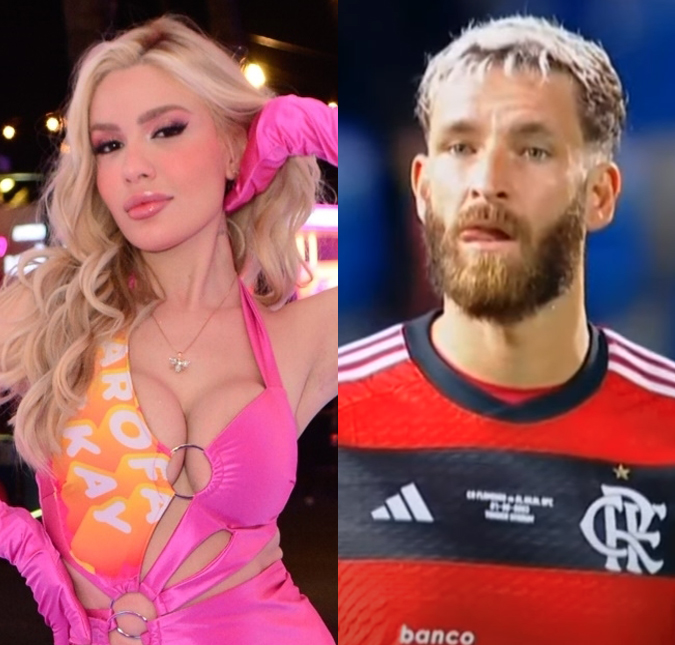 O amor está no ar! Karoline Lima assume namoro com Léo Pereira, jogador do Flamengo
