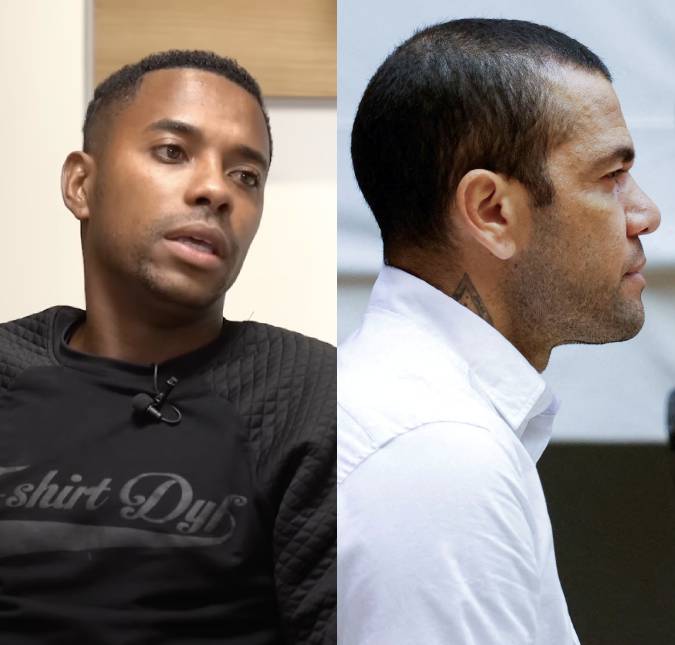 Robinho manda recado para Daniel Alves após ex-jogador passar por julgamento por abuso sexual