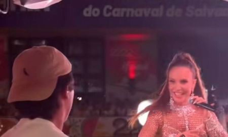 Ivete Sangalo canta ao lado do filho em trio elétrico. Veja quem mais animou a noite do Carnaval de Salvador!