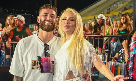 Assumidíssimos! Karoline Lima e Léo Pereira curtem Carnaval juntinhos; veja fotos