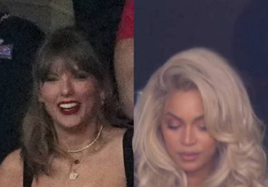 Taylor Swift, Leonardo DiCaprio, Beyoncé... Veja os famosos que marcaram presença no <i>Super Bowl LVIII</i>