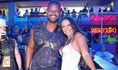 Após desfilar em São Paulo, Viviane Araújo curte Carnaval do Rio de Janeiro com Guilherme Militão; veja