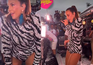Durante trio em Salvador, Ivete Sangalo brinca sobre sua turnê: <i>- Quem não for vai ter três meses de coceira na virilha</i>