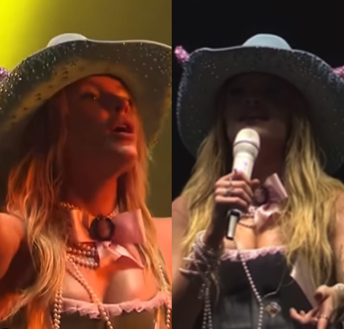 Durante apresentação em Recife, Luisa Sonza afirma que já superou Chico Moedas: <i>- Estou com outra pessoa</i>