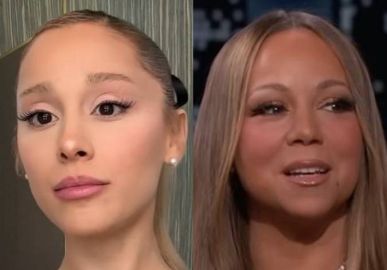 Ariana Grande se emociona ao anunciar música com Mariah Carey: <i>Não consigo acreditar</i>
