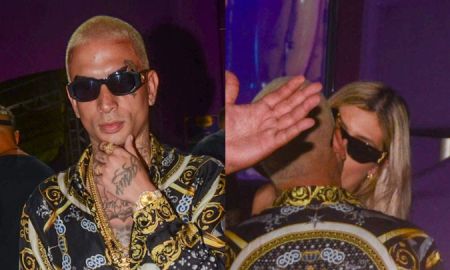 MC Guimê é flagrado aos beijos com loira misteriosa durante Carnaval