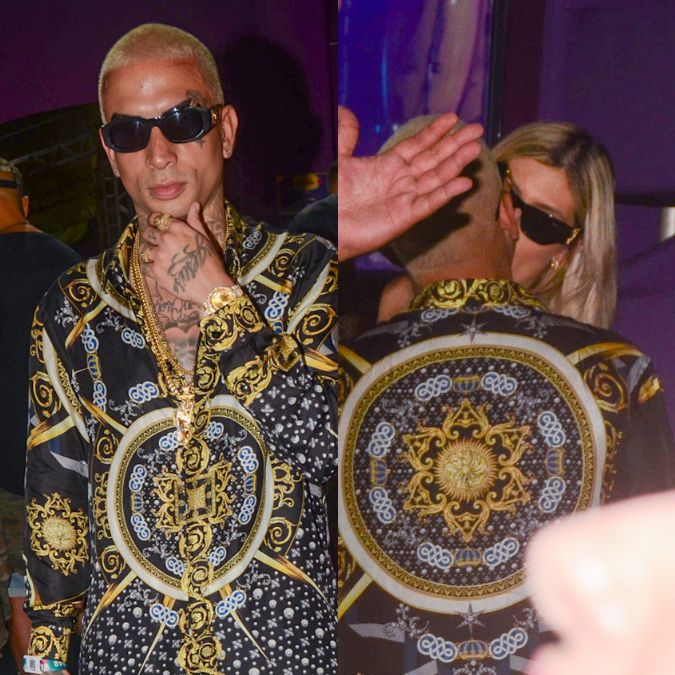 MC Guimê é flagrado aos beijos com loira misteriosa durante Carnaval
