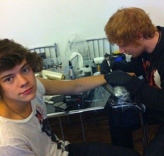 Ed Sheeran e Harry Styles, Hailey Bieber e Kendall Jenner... Veja os amigos famosos que fizeram tatuagens juntos!