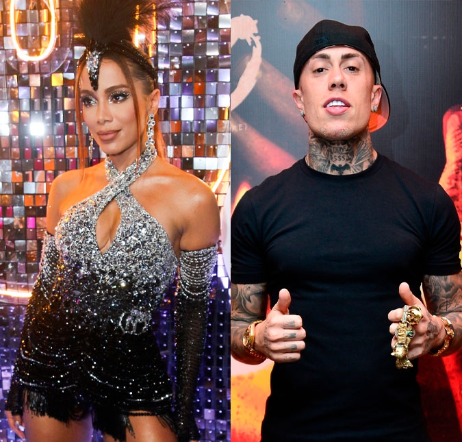 Anitta e MC Daniel são vistos se despedindo em estacionamento após curtirem pré-estreia de filme, diz jornal