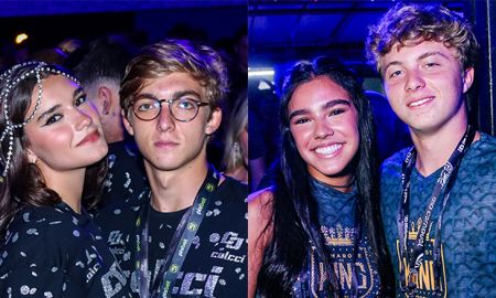 Filhos de Luciano Huck e Angélica curtem Carnaval na Sapucaí ao lado de namoradas