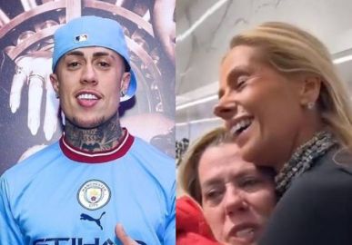 MC Daniel realiza sonho da mãe de conhecer Adriane Galisteu