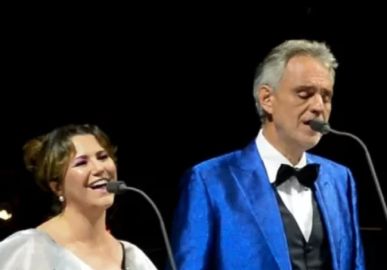 Relembre como foi a última vinda de Andrea Bocelli ao Brasil, em 2018