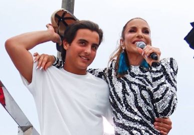 Após internação de Ivete Sangalo, filho se declara nas redes sociais