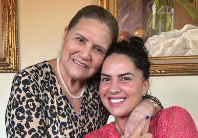 Graciele Lacerda ganha declaração da sogra, Dona Helena: <i>A mulher mais linda e amada do mundo</i>