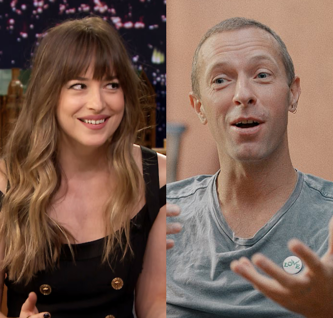 Dakota Johnson comenta sobre ser madrasta dos filhos de Chris Martin e Gwyneth Paltrow