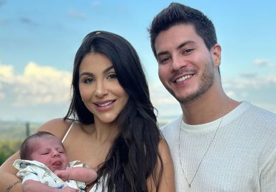 Confira os momentos de Gabriel, filho de Jheny Santucci e Arthur Aguiar