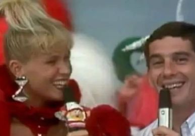 Xuxa Meneghel se emociona ao relembrar última ligação com Ayrton Senna