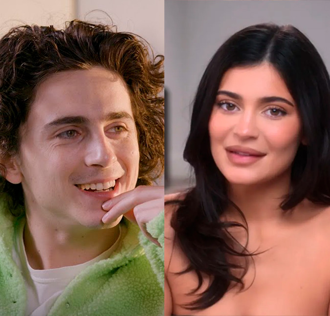 Kylie Jenner é questionada sobre relação com Timothée Chalamet e dispara: <I>Não sei como me sinto sobre isso</i>