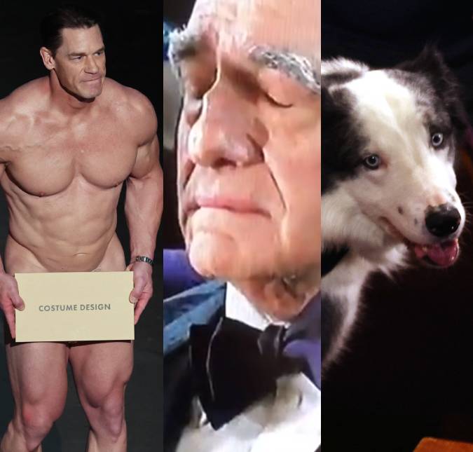 Tapa sexo de John Cena, Scorsese dormindo, Messi fazendo xixi na calçada da fama... Veja os bastidores do <I>Oscar 2024</I>