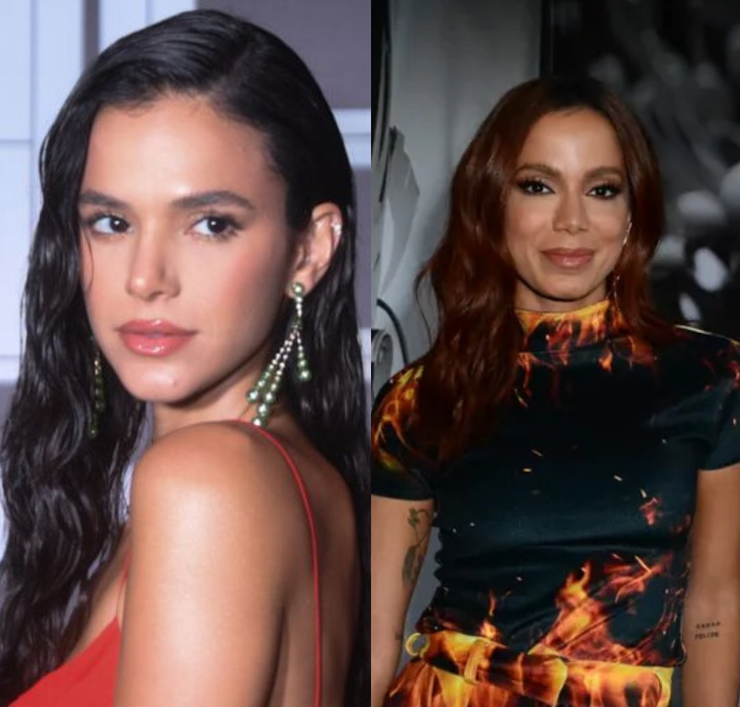 Em Los Angeles, Bruna Marquezine e Anitta vão a <i> show</i> de Madonna e <I>looks</i> chamam a atenção