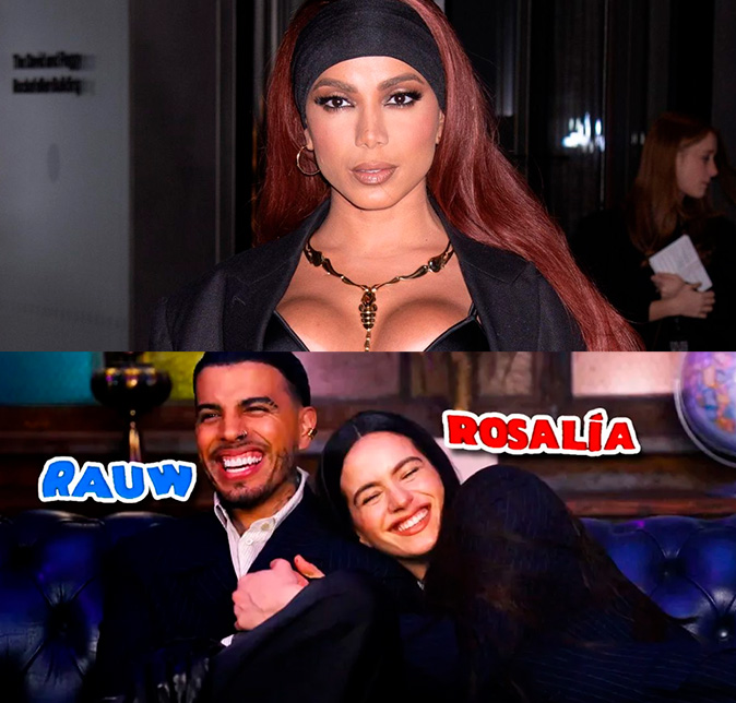 Anitta teria ido a <I>show</i> de Madonna em Los Angeles com Rauw Alejandro, ex-noivo de Rosalía