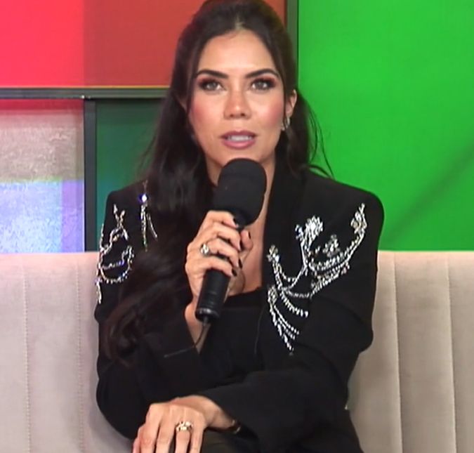 Daniela Albuquerque fala sobre polêmica com Tatá Werneck: - Não é legal desmerecer A apresentadora participou de O Programa de Todos os Programas