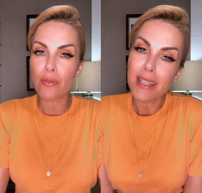 Ana Hickmann se emociona em <i>live</i> sobre violência doméstica: <i>Vergonha é algo que todas nós sentimos</i>