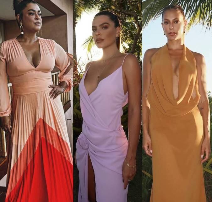 Preta Gil, Mariana Goldfarb, Mari Gonzalez... Veja os <i>looks</i> das famosas no casamento de Mari Saad e Rômulo Arantes Neto