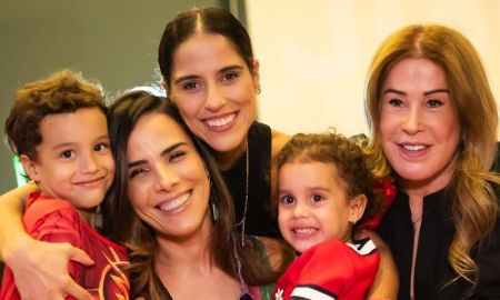 Wanessa Camargo curte aniversário da sobrinha ao lado da família