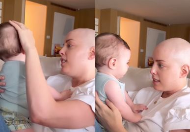 Fabiana Justus retorna ao hospital para novo ciclo de tratamento e emociona ao se despedir do filho
