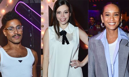 Ícaro Silva e Fabi Bang recebem Tais Araújo e mais famosos em sessão VIP do espetáculo <i>Cabaret</i>; veja quem foi!