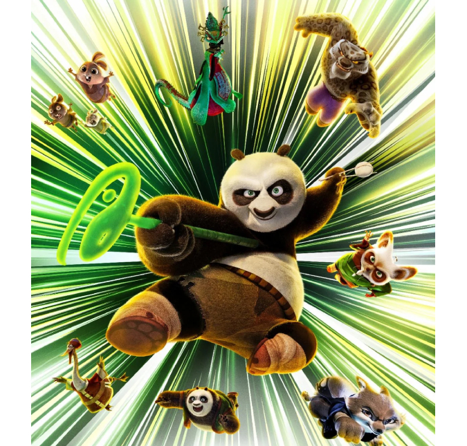 Mesmo com orçamento reduzido, novos desafios e aventuras na saga faz com que <I>Kung Fu Panda 4</i> conquiste o público