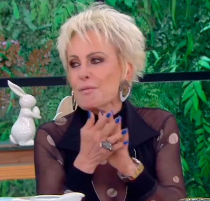 Ana Maria Braga revela não usar desodorante: Eu não tenho cheiro A apresentadora falou sobre mau odor no programa desta sexta feira, dia 29