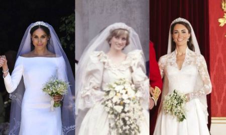 Dois milhões de reais? Veja os valores dos vestidos de noiva da família real britânica!