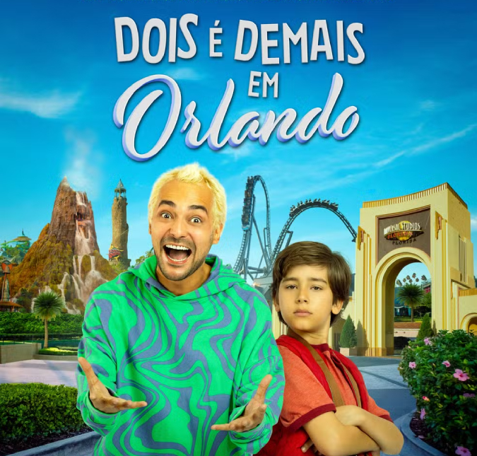 Promessa de virar um clássico da <I>Sessão da Tarde, Dois é Demais em Orlando</I> traz comédia leve com momentos tocantes