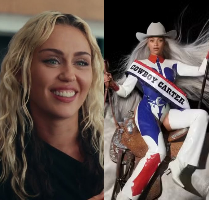 Miley Cyrus se declara para Beyoncé após lançamento de <i>feat</i> com a cantora: -<i>Você é tudo e muito mais</i>