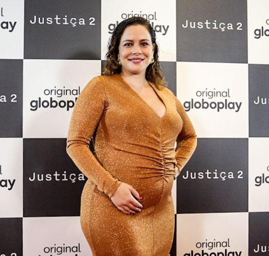 Grávida, Leandra Leal marca presença na pré-estreia de <i>Justiça 2</i>; confira!